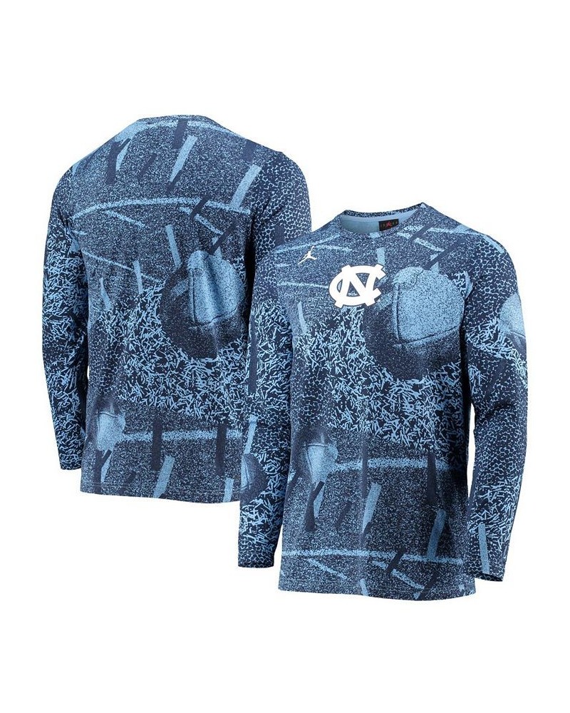 Men's Light Blue North Carolina Tar Heels Practice Performance Long Sleeve T-shirt $25.37 T-Shirts