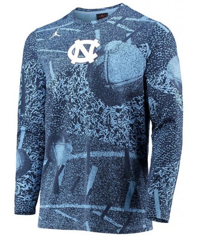 Men's Light Blue North Carolina Tar Heels Practice Performance Long Sleeve T-shirt $25.37 T-Shirts