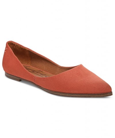 Women's Hill Pointed Toe Flats PD09 $42.72 Shoes