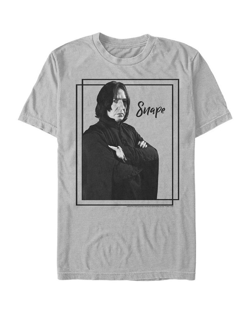 Men's Snape Obviously Short Sleeve Crew T-shirt Silver $15.40 T-Shirts