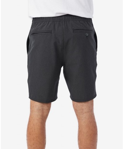 Men's Reserve 18" Elastic Waist Hybrid Shorts Black $30.55 Shorts