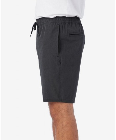 Men's Reserve 18" Elastic Waist Hybrid Shorts Black $30.55 Shorts