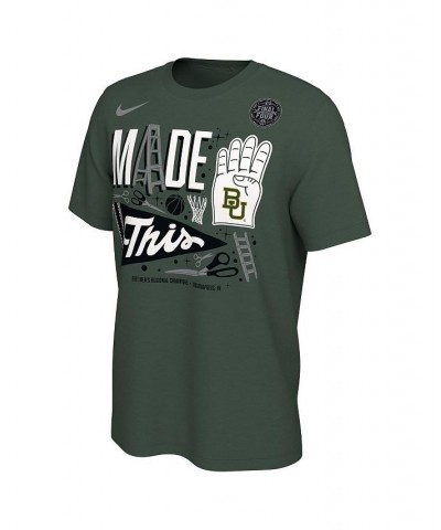 Men's Green Baylor Bears 2021 NCAA Men's Basketball Tournament March Madness Final Four Bound Locker Room T-shirt $13.44 T-Sh...