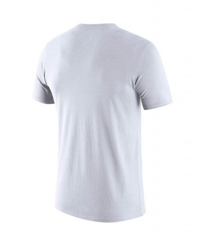 Men's White LSU Tigers Essential Logo T-shirt $16.40 T-Shirts