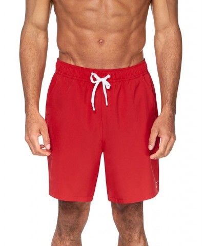 Men's Quick-Dry 7" Core Volley Swim Shorts Red $17.97 Swimsuits