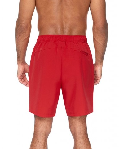 Men's Quick-Dry 7" Core Volley Swim Shorts Red $17.97 Swimsuits