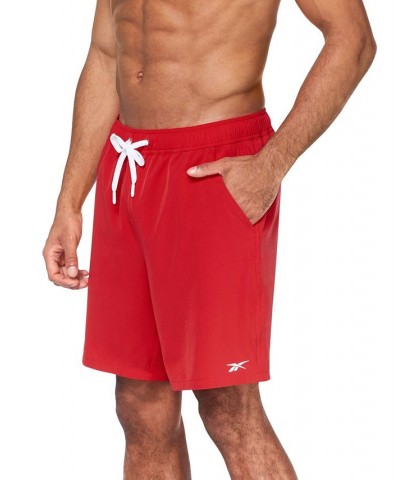 Men's Quick-Dry 7" Core Volley Swim Shorts Red $17.97 Swimsuits