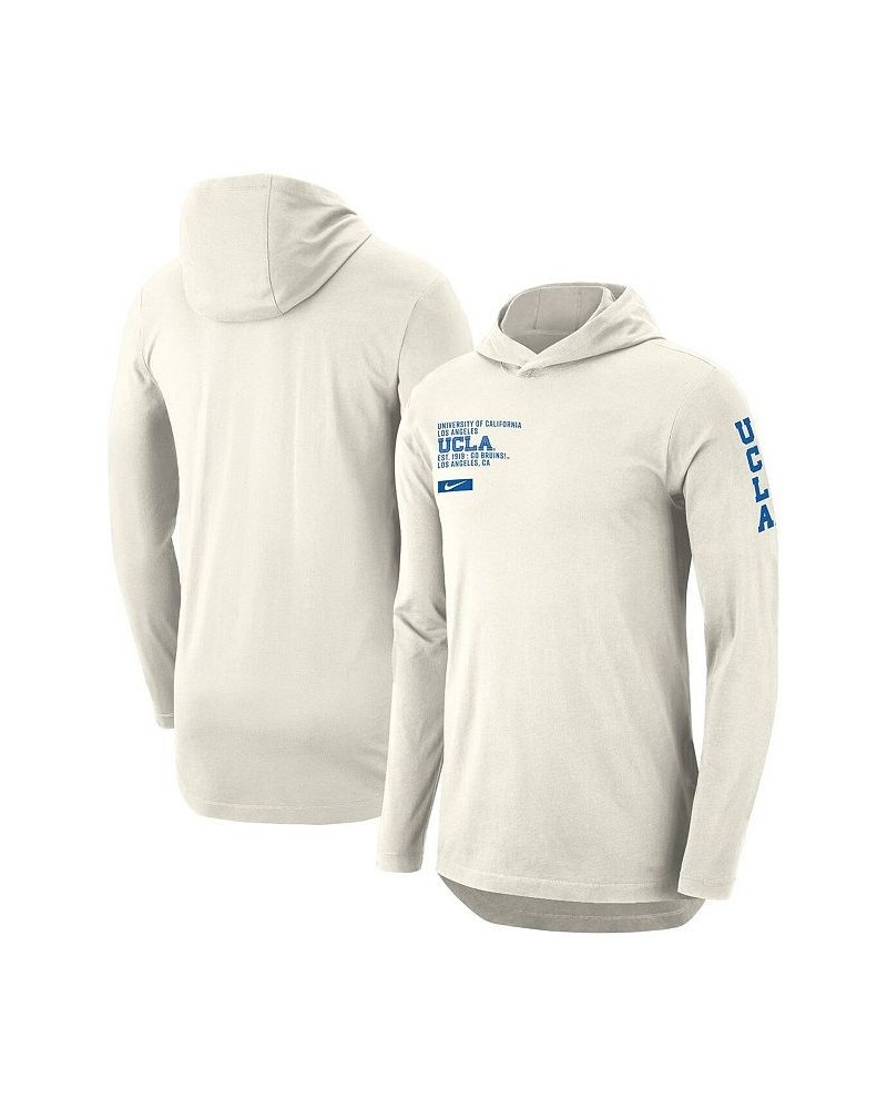 Men's Natural UCLA Bruins Campus Stack Tri-Blend Performance Long Sleeve Hoodie T-shirt $34.09 T-Shirts