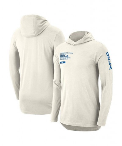 Men's Natural UCLA Bruins Campus Stack Tri-Blend Performance Long Sleeve Hoodie T-shirt $34.09 T-Shirts