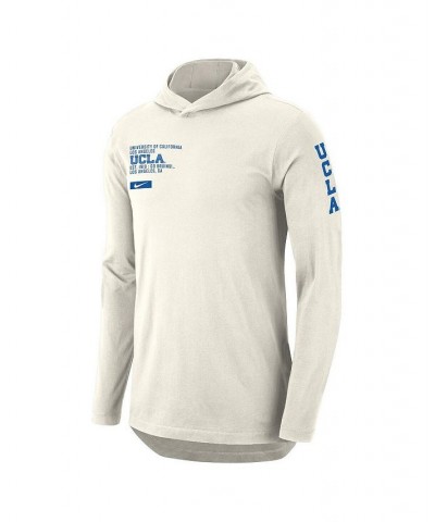 Men's Natural UCLA Bruins Campus Stack Tri-Blend Performance Long Sleeve Hoodie T-shirt $34.09 T-Shirts