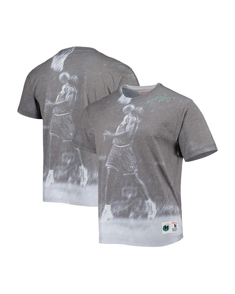 Men's Michael Finley Gray Dallas Mavericks Above The Rim Sublimated T-shirt $24.99 T-Shirts