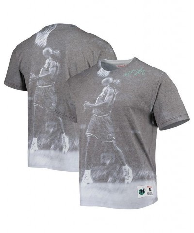 Men's Michael Finley Gray Dallas Mavericks Above The Rim Sublimated T-shirt $24.99 T-Shirts