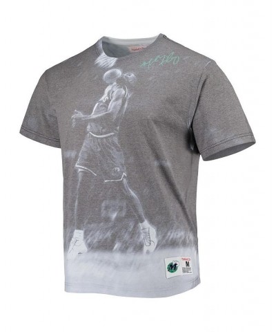 Men's Michael Finley Gray Dallas Mavericks Above The Rim Sublimated T-shirt $24.99 T-Shirts