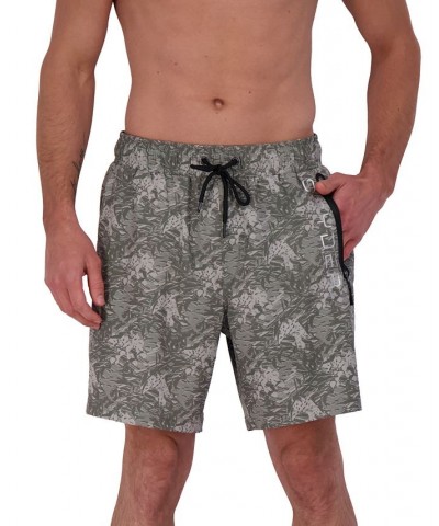 Men's Standard Volley 7" Swim Trunks Gray $34.45 Swimsuits