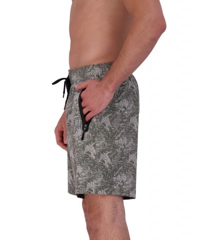 Men's Standard Volley 7" Swim Trunks Gray $34.45 Swimsuits