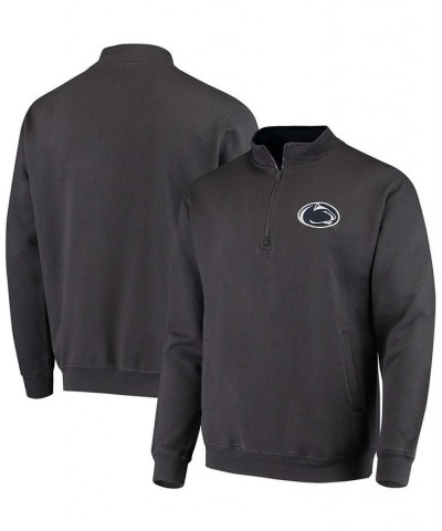 Men's Charcoal Penn State Nittany Lions Tortugas Logo Quarter-Zip Jacket $34.79 Sweatshirt