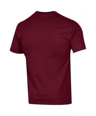 Men's Maroon Morehouse Maroon Tigers Arch Over Logo T-shirt $15.89 T-Shirts