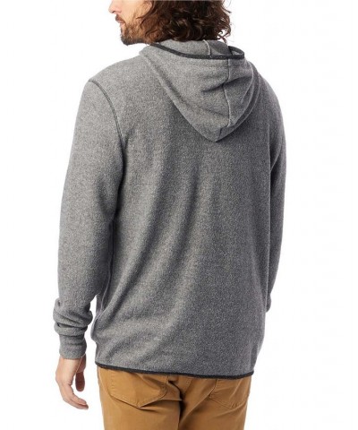 Men's Eco-Teddy Outdoor Quarter-Zip Fleece Hoodie White $48.00 Sweatshirt