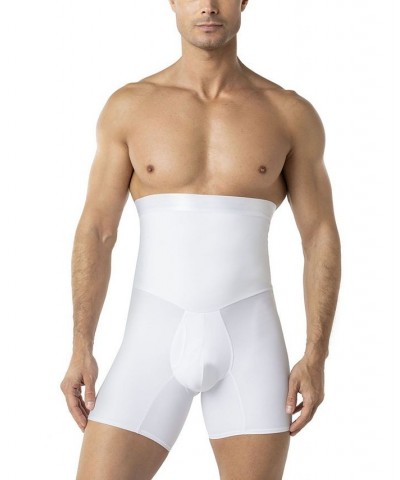 High Waist Stomach Shaper With Boxer White $32.45 Underwear