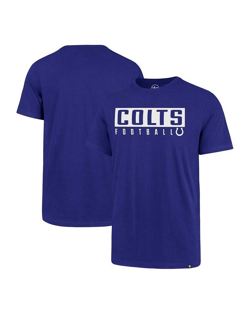 Men's Royal Indianapolis Colts Dub Major Super Rival T-shirt $22.41 T-Shirts