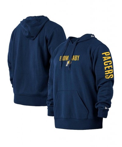 Men's Navy Indiana Pacers 2021/22 City Edition Big and Tall Pullover Hoodie $29.70 Sweatshirt