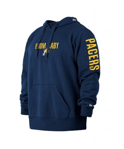 Men's Navy Indiana Pacers 2021/22 City Edition Big and Tall Pullover Hoodie $29.70 Sweatshirt