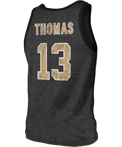 Men's Michael Thomas Black New Orleans Saints Name Number Tri-Blend Tank Top $17.60 T-Shirts