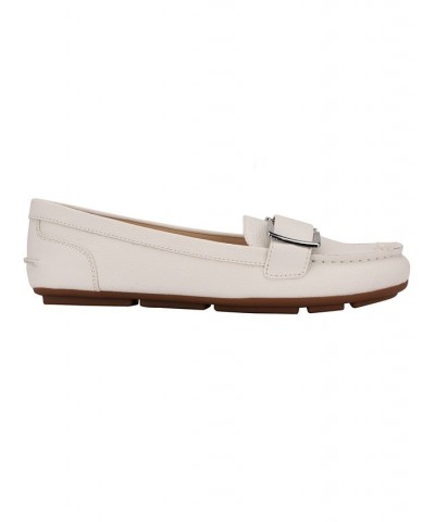 Women's Lydia Casual Loafers White $43.61 Shoes