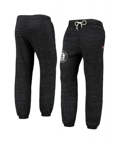 Men's Charcoal Brooklyn Nets Tri-Blend Sweatpants $33.00 Pants