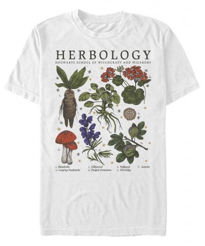 Men's Herbology Short Sleeve Crew T-shirt White $17.15 T-Shirts