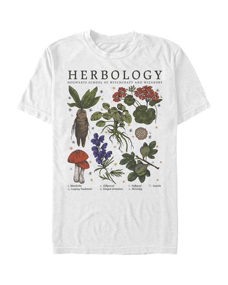 Men's Herbology Short Sleeve Crew T-shirt White $17.15 T-Shirts