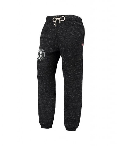 Men's Charcoal Brooklyn Nets Tri-Blend Sweatpants $33.00 Pants