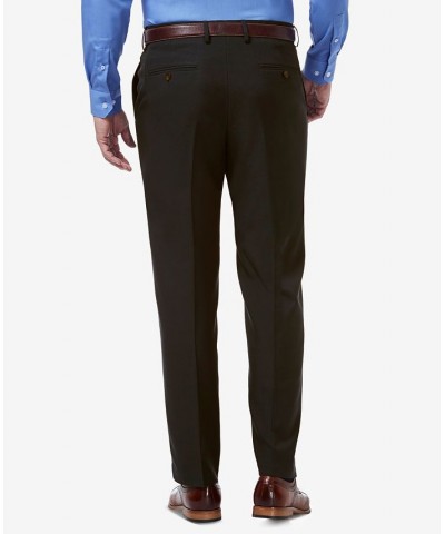 Men's Premium Comfort Stretch Classic-Fit Solid Flat Front Dress Pants PD02 $25.30 Pants