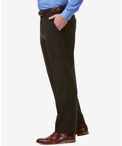 Men's Premium Comfort Stretch Classic-Fit Solid Flat Front Dress Pants PD02 $25.30 Pants