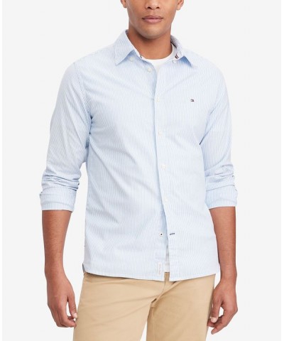 Men's 1985 Flex Regular Fit Striped Shirt Copenhagen $33.58 Shirts