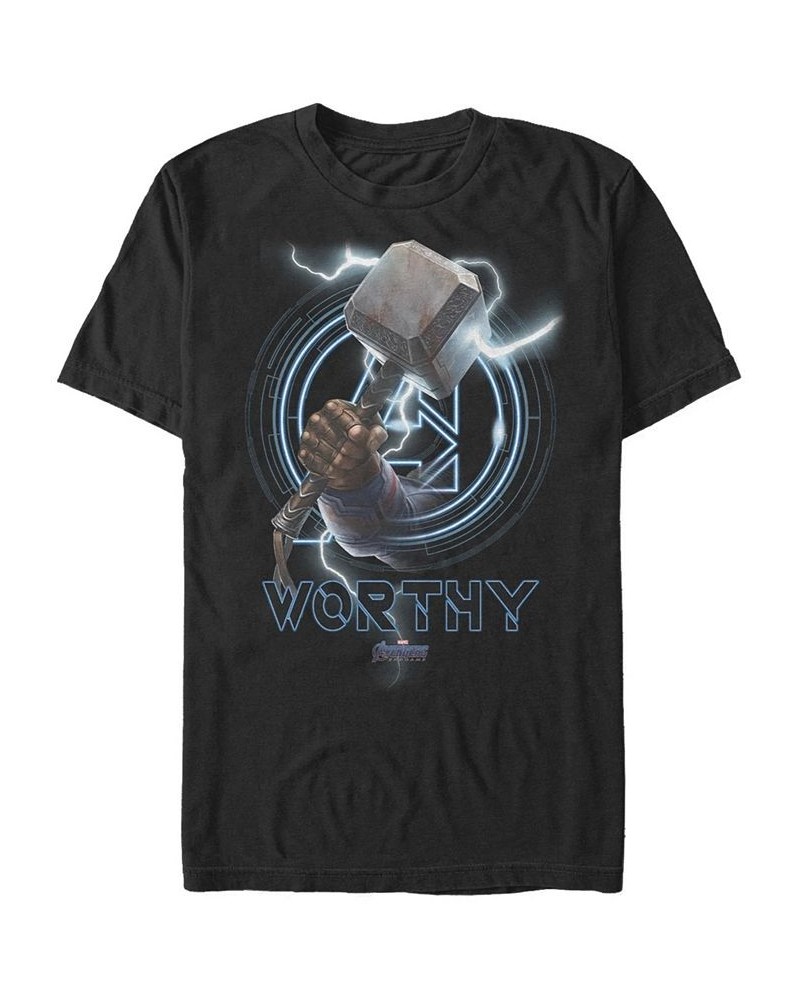 Men's Captain Worthy Short Sleeve Crew T-shirt Black $19.24 T-Shirts