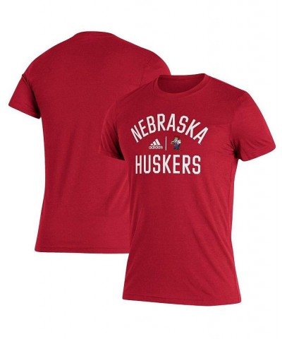 Men's Scarlet Nebraska Huskers Sideline Locker Heritage T-shirt $15.68 T-Shirts