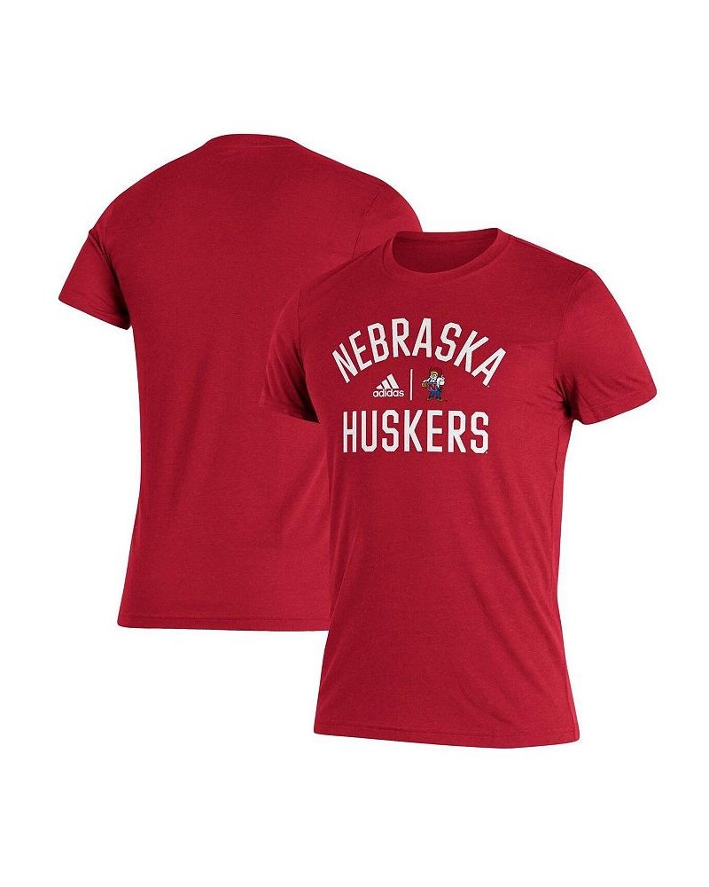 Men's Scarlet Nebraska Huskers Sideline Locker Heritage T-shirt $15.68 T-Shirts