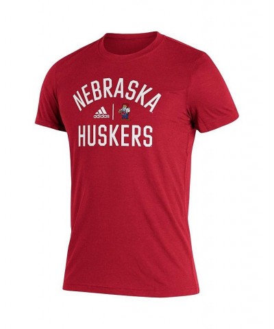 Men's Scarlet Nebraska Huskers Sideline Locker Heritage T-shirt $15.68 T-Shirts