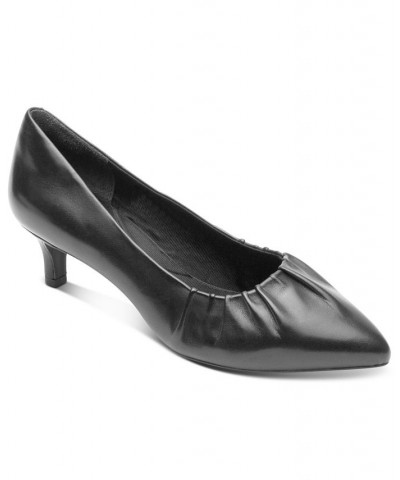 Women's Kalila Gathered Pumps Black $39.10 Shoes