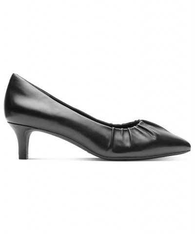 Women's Kalila Gathered Pumps Black $39.10 Shoes