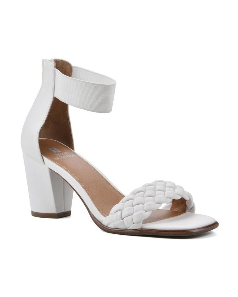 Women's Backer Dress Sandals White $32.39 Shoes