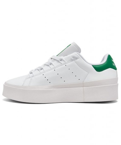 Women's Originals Stan Smith Bonega Casual Sneakers White $57.50 Shoes