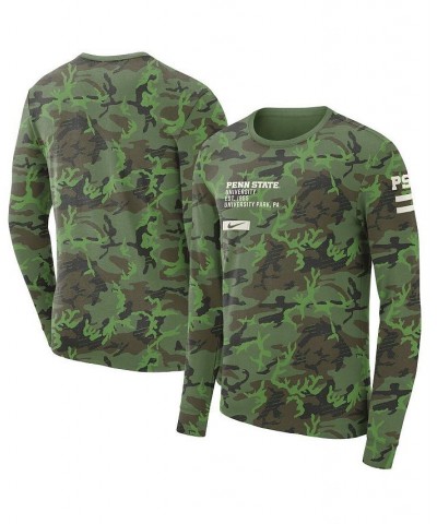 Men's Camo Penn State Nittany Lions Military-Inspired Long Sleeve T-shirt $20.80 T-Shirts