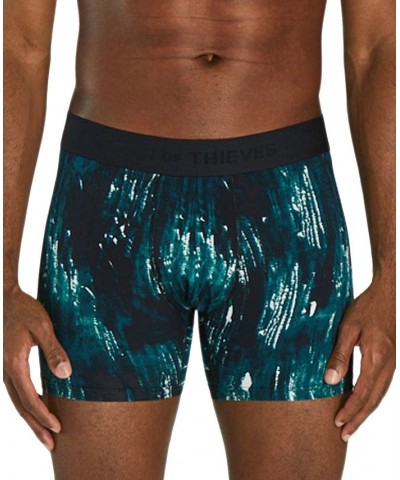 Men's Hustle 2-Pk. 4-Way Stretch Quick-Dry 5" Boxer Briefs Green $17.76 Underwear