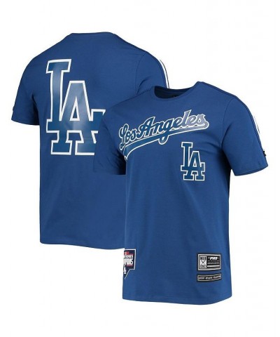 Men's Royal Los Angeles Dodgers Taping T-shirt $33.00 T-Shirts