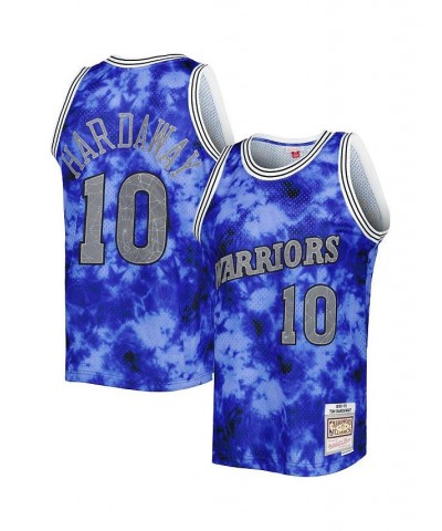 Men's Tim Hardaway Blue Golden State Warriors 1990-91 Galaxy Swingman Jersey $46.36 Jersey