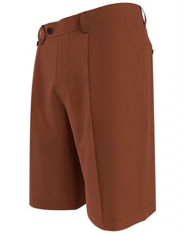 Men's New School Prep Pleated Shorts Brown $28.27 Shorts