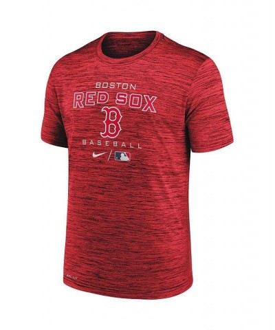 Men's Red Boston Red Sox Authentic Collection Velocity Practice Performance T-shirt $19.35 T-Shirts