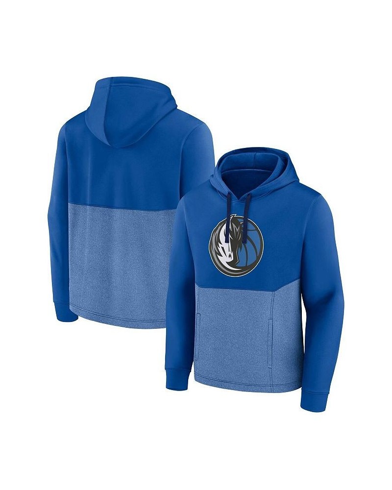 Men's Branded Blue Dallas Mavericks Winter Camp Pullover Hoodie $31.00 Sweatshirt